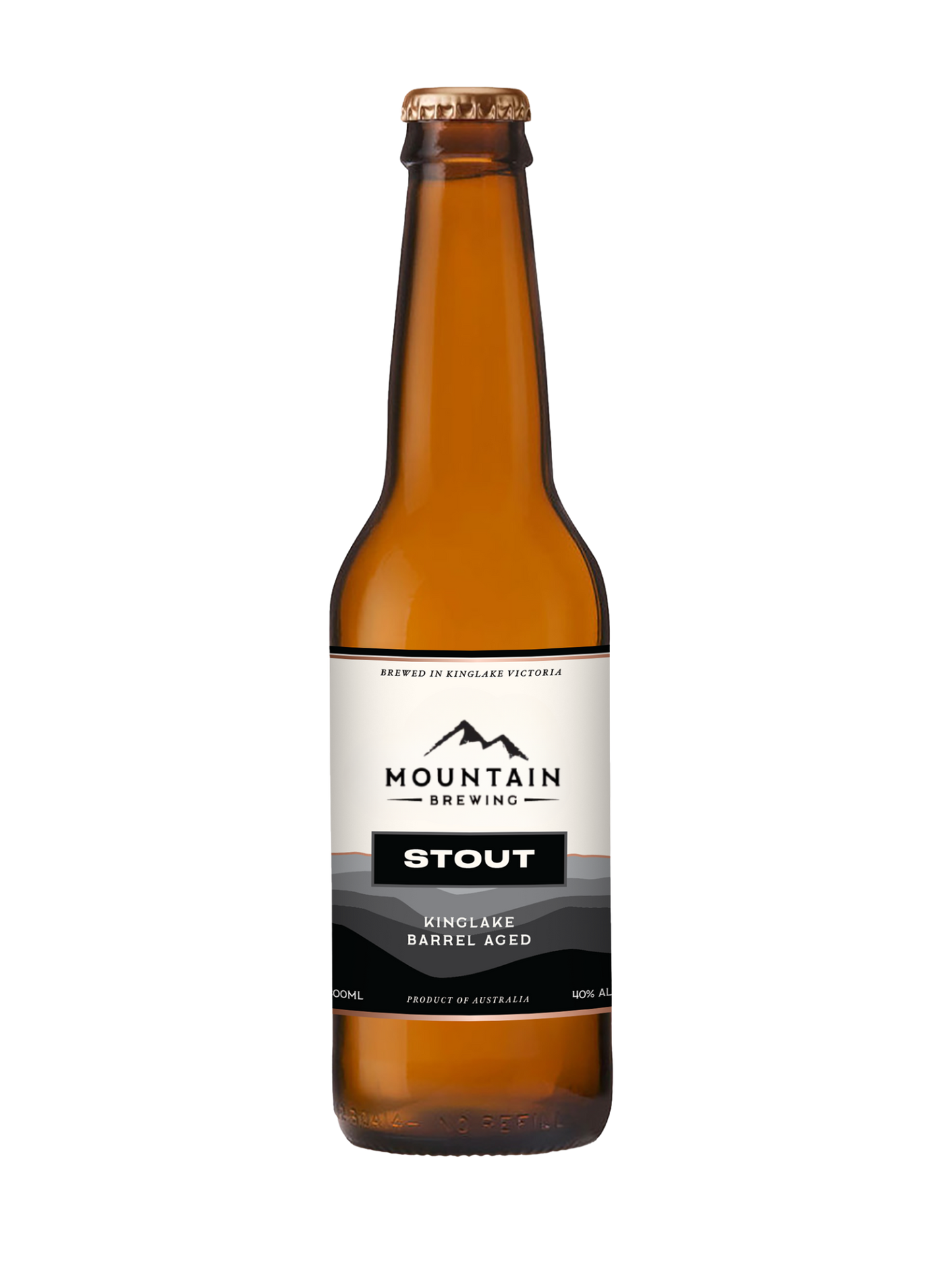Mountain Brewing Stout - 6 pack